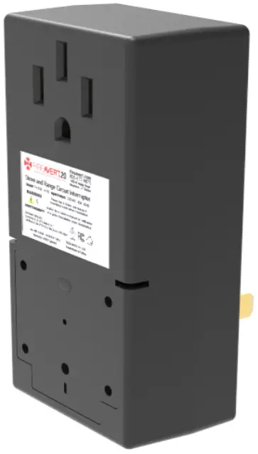 FIREAVERT FA-E03-14-50 Automatic Shut-Off Device for Stoves and Microwaves