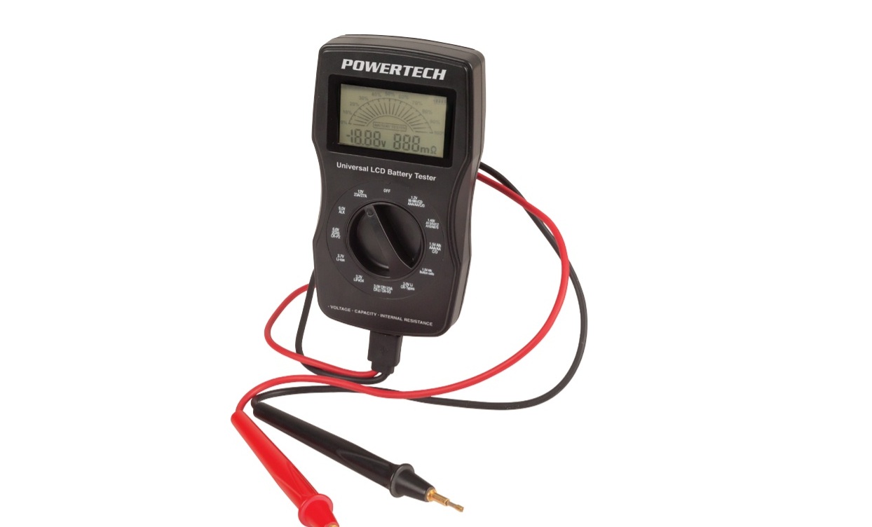 Powertech Universal Battery Tester User Manual Powertech Universal Battery Tester User Manual