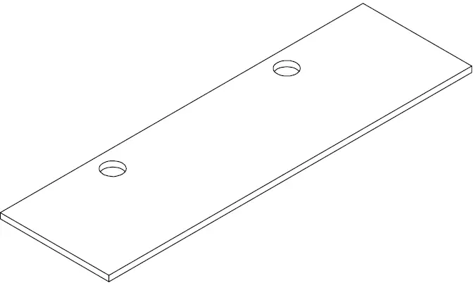 Tribesigns CT-JW0221 Tarik 39 in. Brown and Black Wood Floating TV Stand 05