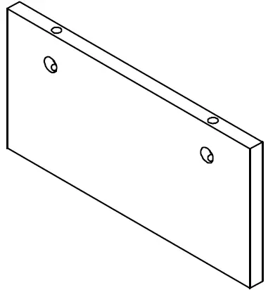 Tribesigns CT-JW0221 Tarik 39 in. Brown and Black Wood Floating TV Stand 08