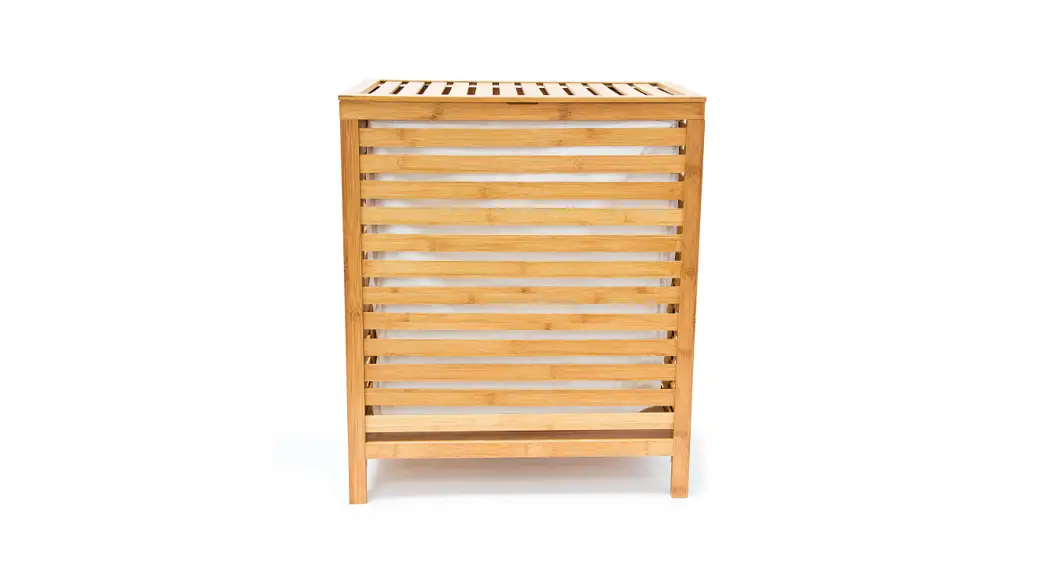 Kmart 43142446 Bamboo Hamper With Shelves Instruction Manual