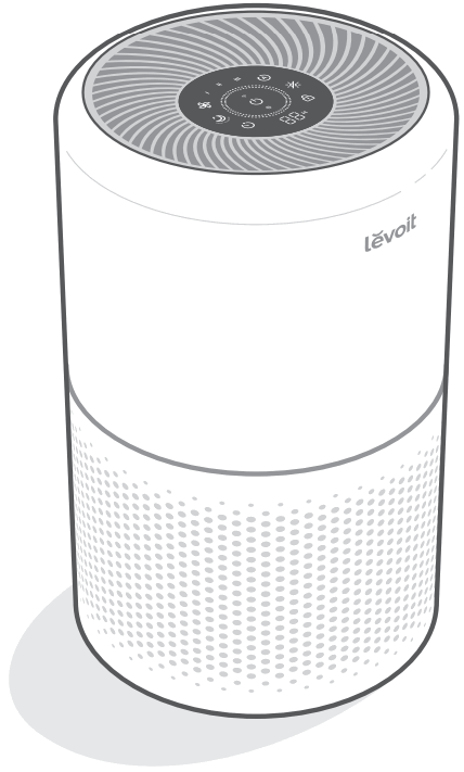 levoit LAP C301S WAAA VeSync Core 300S True Hepa Smart Air Purifier - FIG 1