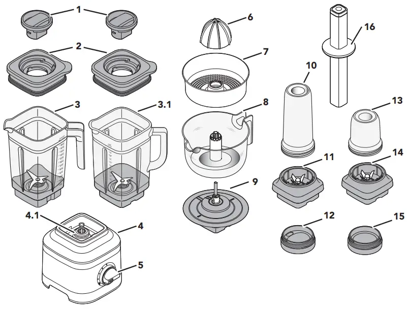 PARTS AND FEATURES
