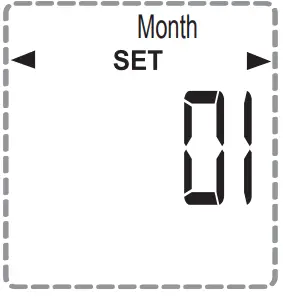 TIMERBACH Digital timer - MONTH SETTING