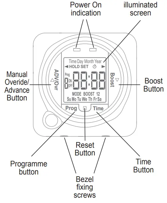 TIMERBACH Digital timer - Power On