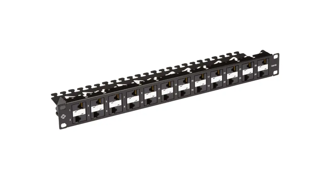 Black Box C6app70-24-r2 Cat6a Patch Panel Component Level User Manual