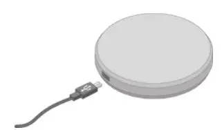 Oakywood Sp Z O O OW-SWC01 Wireless Charger - .Insert one end of USB charging cable