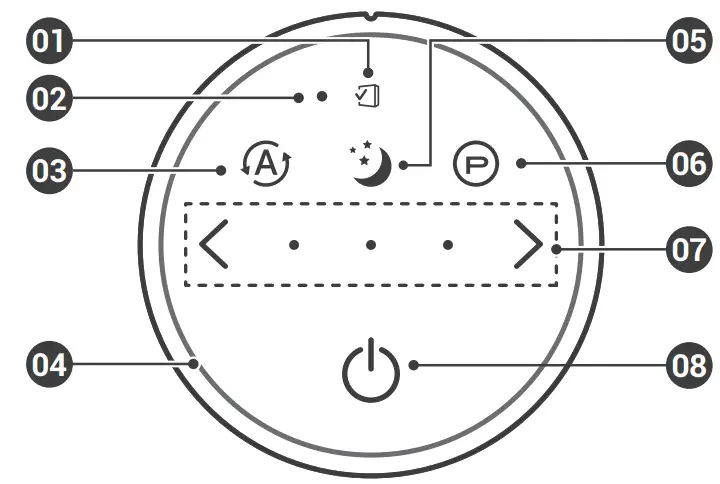 WINIX A231 Tower H13 True HEPA 4 Stage Air Purifier - PANEL