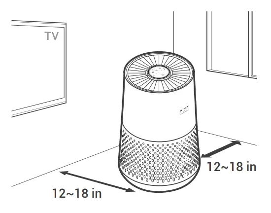 WINIX A231 Tower H13 True HEPA 4 Stage Air Purifier - malfunction