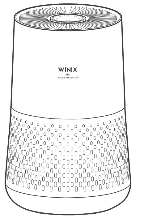 WINIX A231 Tower H13 True HEPA 4 Stage Air Purifier