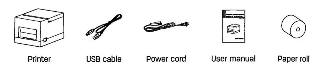 deli DL-581PW Thermal Receipt Printer fig (1)