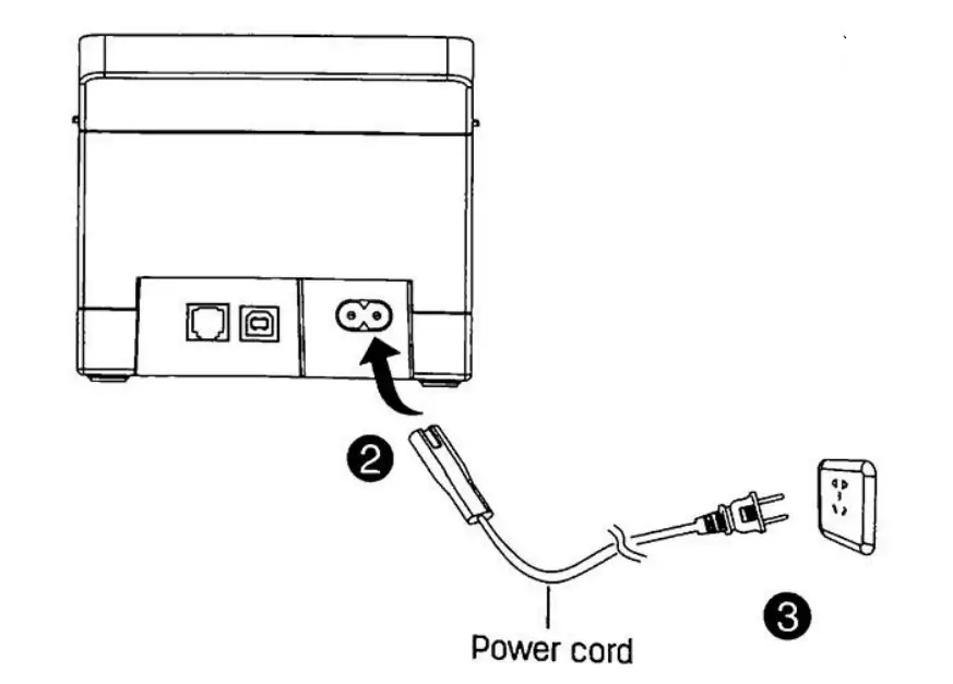 deli DL-581PW Thermal Receipt Printer fig (8)