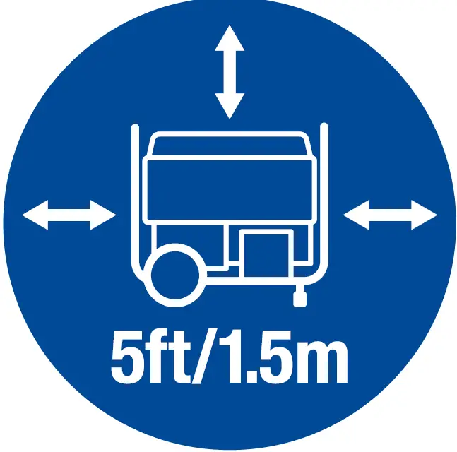 CHAMPION 201072 3650W Wireless Remote Start Generator 06