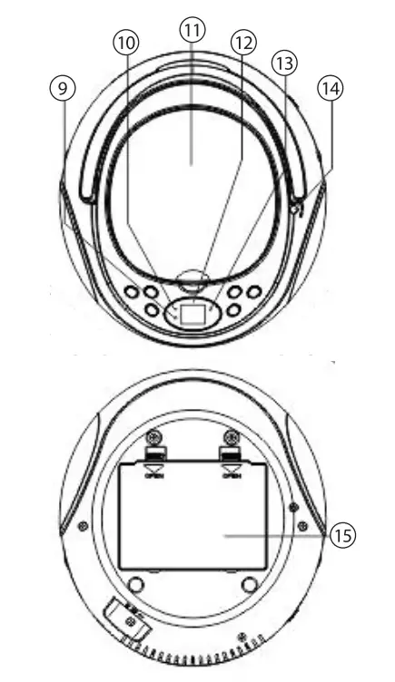 Naxa-97077727M-Portable-MP3-CD-Player-Fig-2