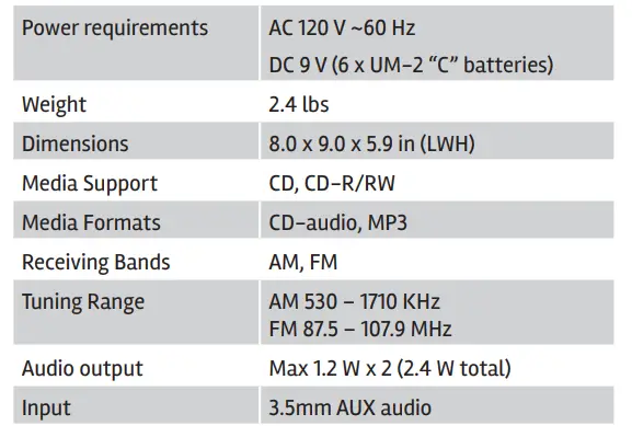 Naxa-97077727M-Portable-MP3-CD-Player-Fig-6