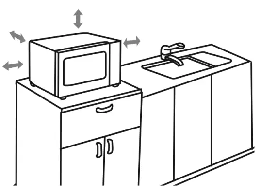 Panasonic NN-SN96JS Countertop Microwave Oven - fig 1