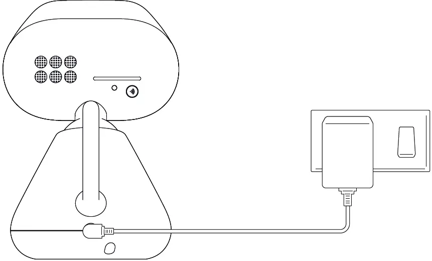 motorola PIP1200 2.8 Inch Video Baby Monitor 01