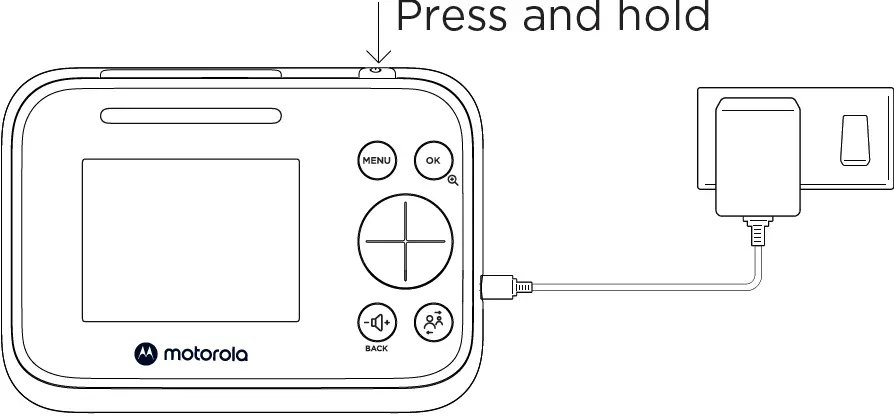 motorola PIP1200 2.8 Inch Video Baby Monitor 02