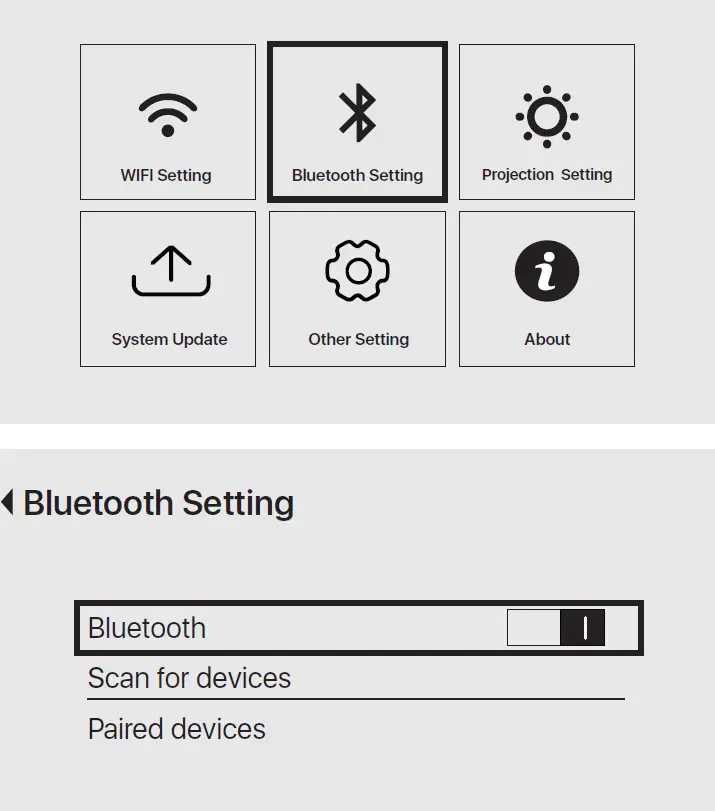 Guangzhou RD-836 Rigal Projector 12