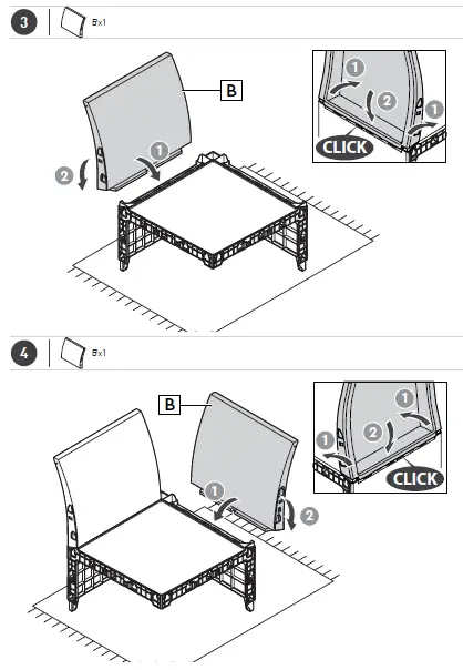 KeTeR 17210760 Rosalie 6 Seater Corner-5