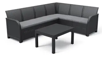 KeTeR 17210760 Rosalie 6 Seater Corner