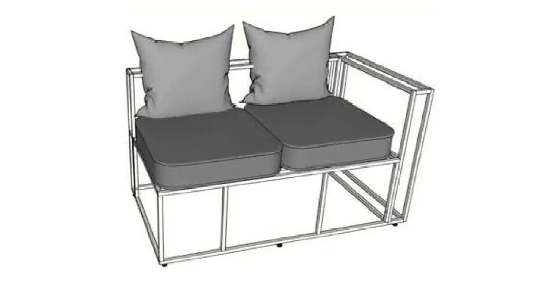 Yakoe Barcelona Left-arm (seating) 3 Seater Sofa+square Stool Instruction Manual