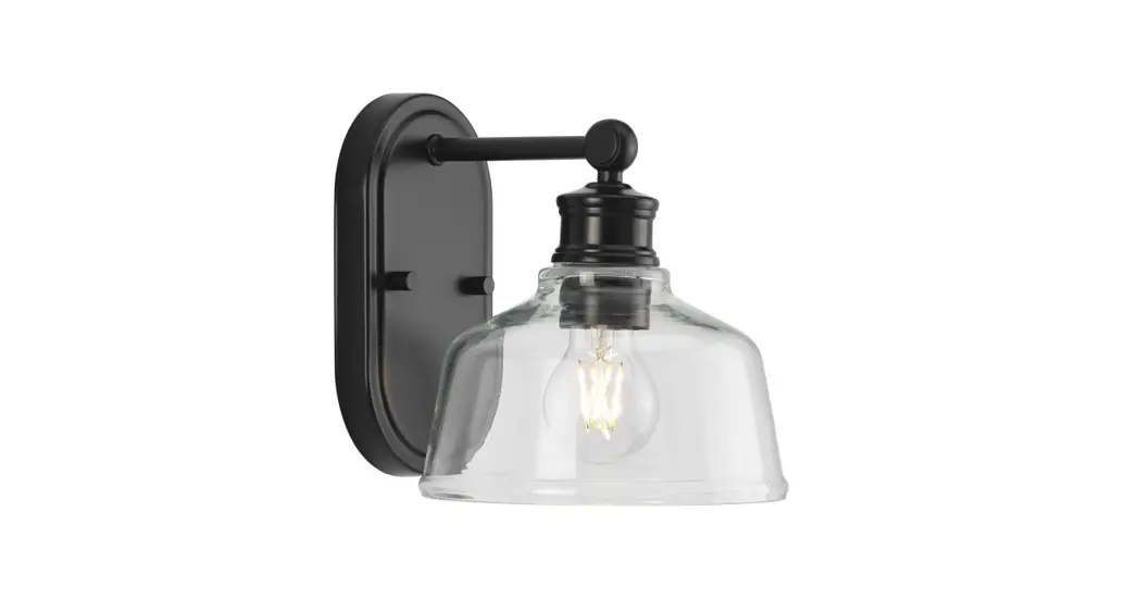 Progress Lighting P300395 31m Singleton Contemporary Matte Black Wall Light Instruction Manual Progress Lighting P300395 31m Singleton Contemporary Matte Black Wall Light Instruction Manual