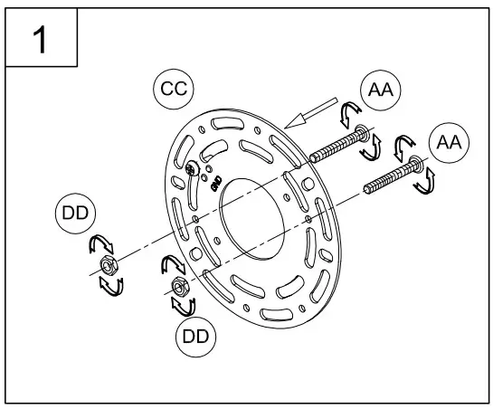 PROGRESS LIGHTING P300395 31M Singleton Contemporary Matte Black Wall Light - Figure 2