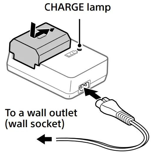SONY FX3 Interchangeable Lens Digital Camera - CHARGE lamp