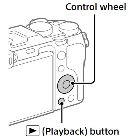 SONY FX3 Interchangeable Lens Digital Camera - Control wheel