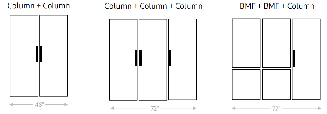 SAMSUNG BESPOKE - Column + Column