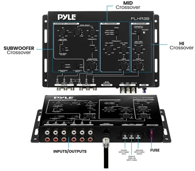Pyle-PLXR3B-3-Way-Electronic-Audio-Crossover-fig-2