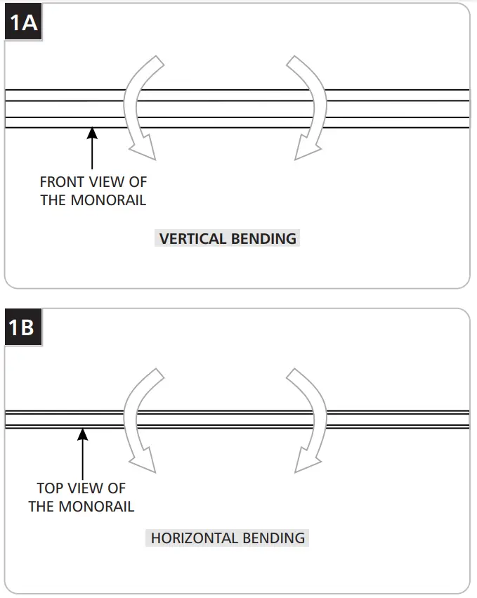 Tech Lighting 700MOA48S MonoRail Satin Nickel Monorail Hardware fig 1