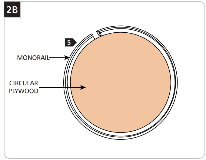 Tech Lighting 700MOA48S MonoRail Satin Nickel Monorail Hardware fig 2