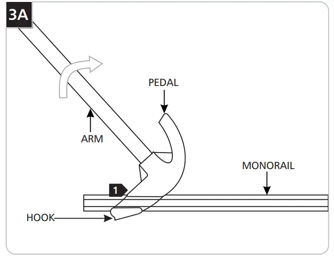 Tech Lighting 700MOA48S MonoRail Satin Nickel Monorail Hardware fig 3