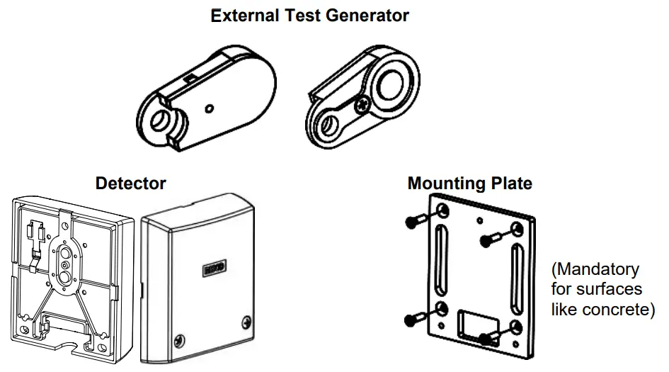 RISCO RK66S High Security Seismic Detector-fig1