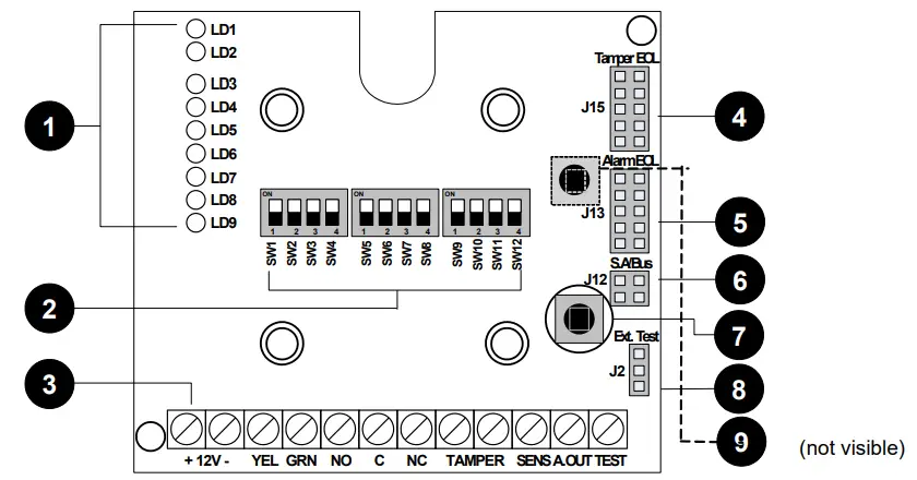 RISCO RK66S High Security Seismic Detector-fig2