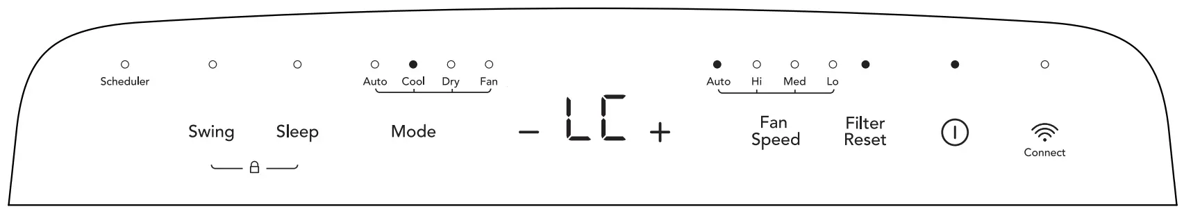 FRIGIDAIRE FHPH142AC1 4-000 BTU Heat-Cool Portable Room Air Conditioner fig 16