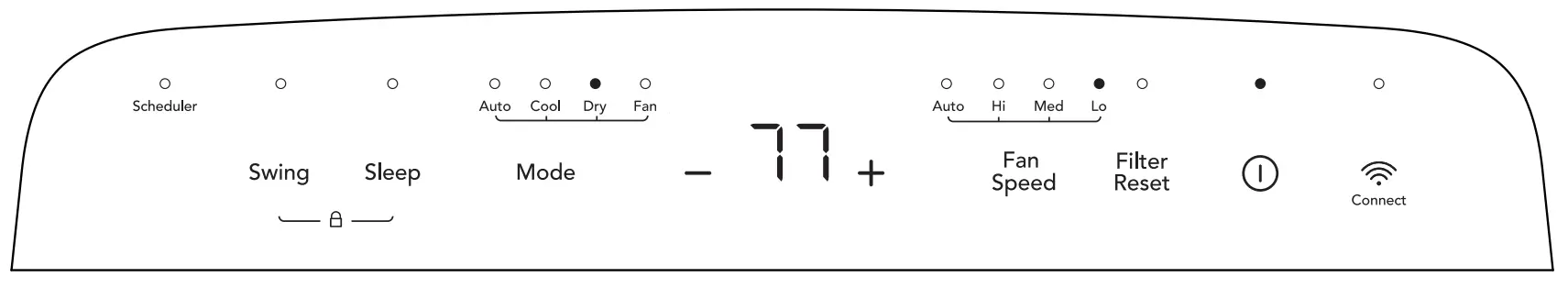 FRIGIDAIRE FHPH142AC1 4-000 BTU Heat-Cool Portable Room Air Conditioner fig 22