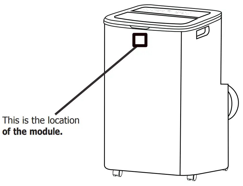 FRIGIDAIRE FHPH142AC1 4-000 BTU Heat-Cool Portable Room Air Conditioner fig 33