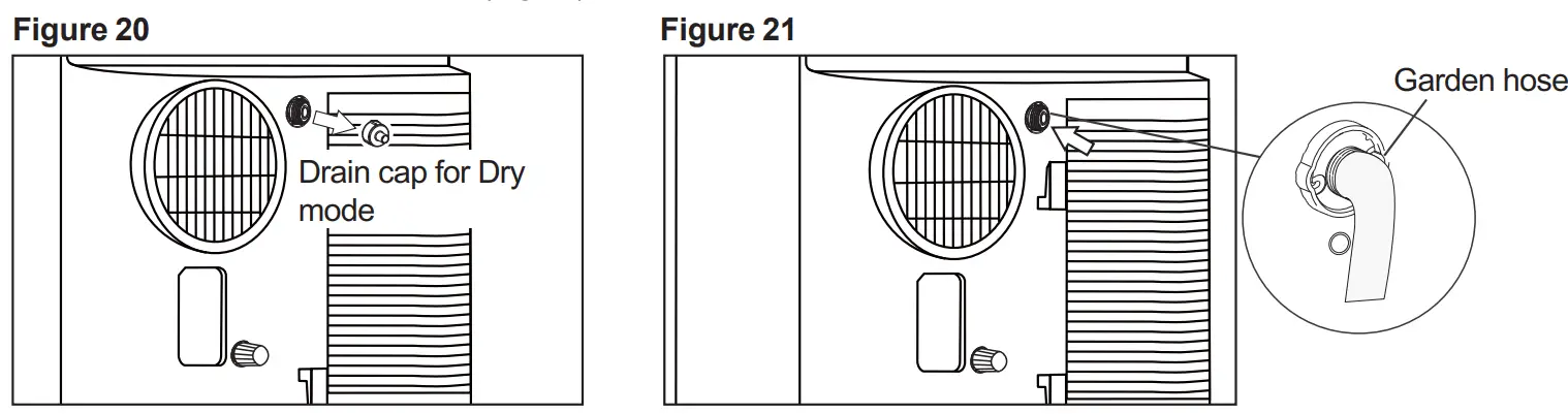 FRIGIDAIRE FHPH142AC1 4-000 BTU Heat-Cool Portable Room Air Conditioner fig 4
