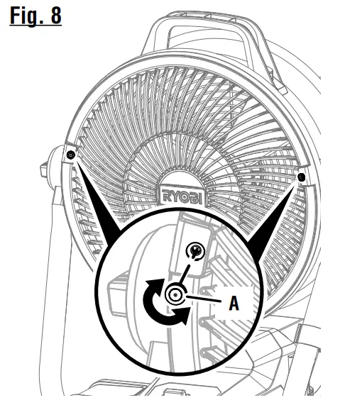 RYOBI PCL850 18V Hybrid 12Inch Misting Air Cannon fig 1