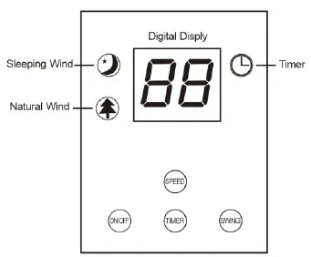 Goldair GAS50 97cm Tower Fan-3