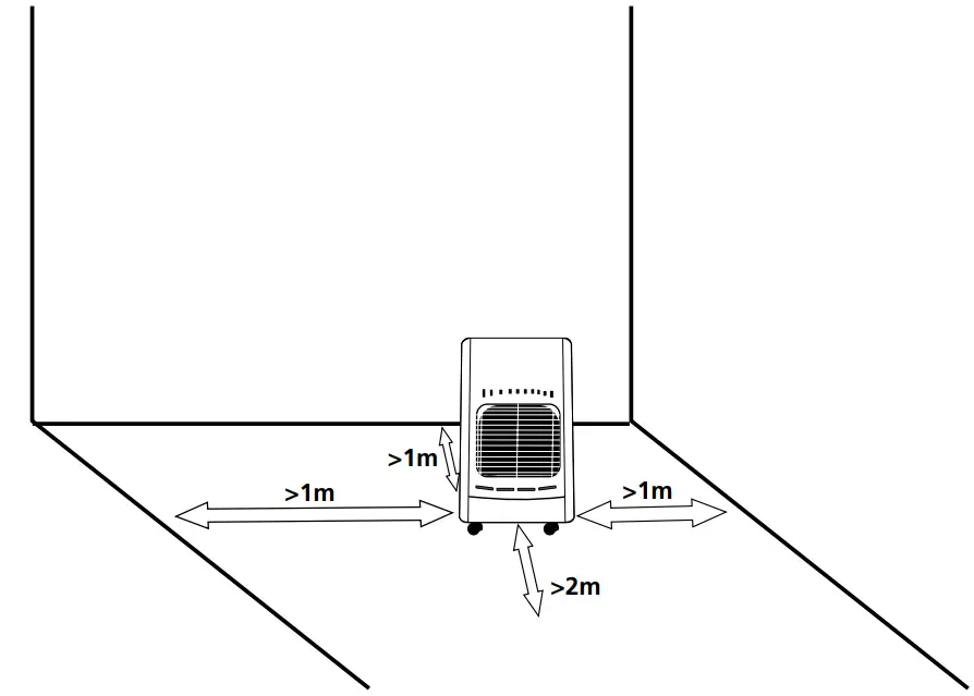 Qlima GH 741 RM Gas Heater - Fig 1