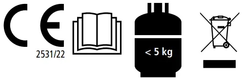 Qlima GH 741 RM Gas Heater - sambol 2