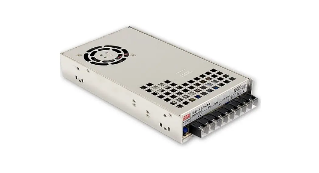 Mean Well Se-450 Series 450w Single Output Power Supply Owner's Manual