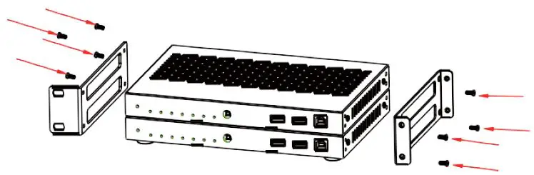 VigilLink VLIP-SDFC-TRX 10G SDVoE HDMI 4K60 4 4 4 over IP w Videowall and multiview-7