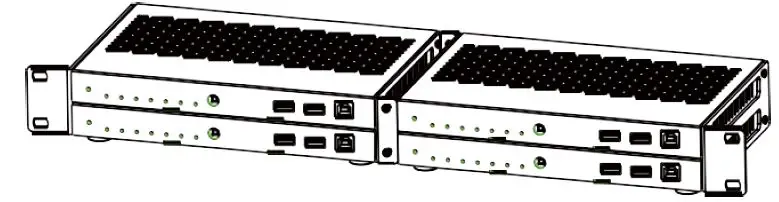 VigilLink VLIP-SDFC-TRX 10G SDVoE HDMI 4K60 4 4 4 over IP w Videowall and multiview-9