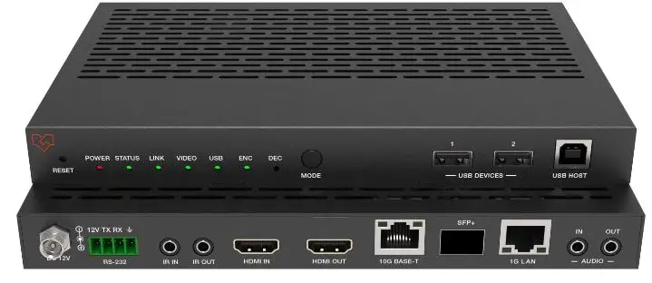 VigilLink VLIP-SDFC-TRX 10G SDVoE HDMI 4K60 4 4 4 over IP w Videowall and multiview