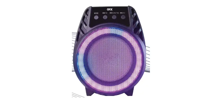 Qfx Bt-64 Portable Speaker User Manual